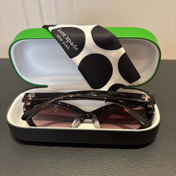 Kate Spade Everett/F/S 4Q8HA Cat Eye Brown Tortoise Sunglasses 56-18-140mm main image 7